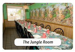 The Jungle Room at Golf Shores Fun Center